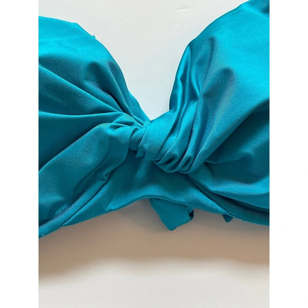Trina Turk Twist Underwire Bikini Top‎ Sz 10 and Tab Side Hipster Bottom Size 12